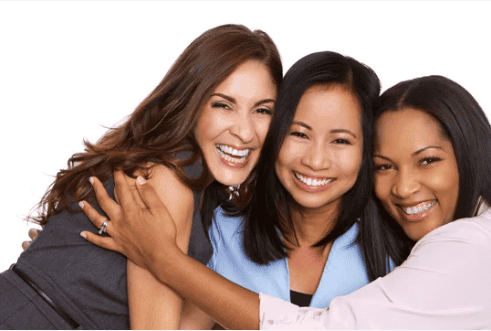 Diverse Group of 3 Women